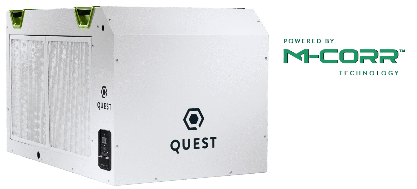Quest 506 High Efficiency Overhead Dehumidifier with M-CoRR™ Technology - 500 Pints/Day - 208/230 V - 1,150 CFM - 30,500 BTU - MERV 13 Filter