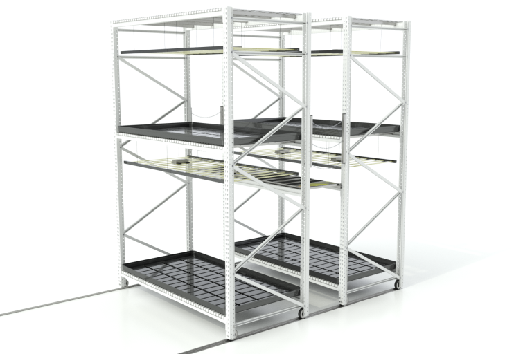 Two Tier Grow Racking System