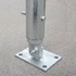Heavy-Duty Base Plate  (for 1 7/8" or 2 3/8" pipe)