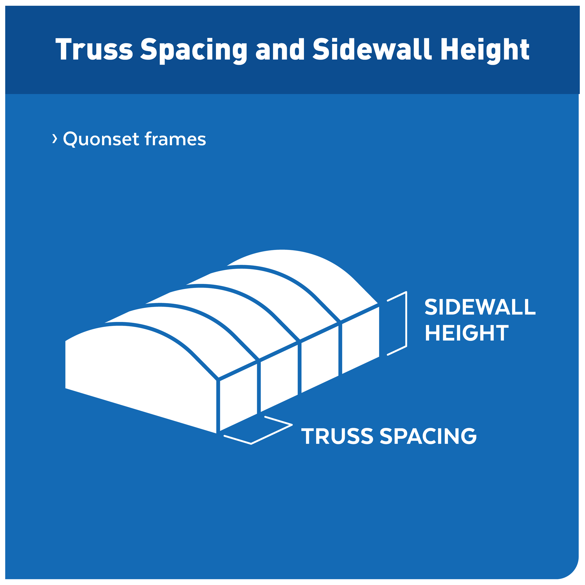 20'x50' NRCS Quonset High Tunnel
