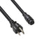 Cable Logic™ 240V AC Power 6-15P 10in/25cm