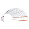 Hortitech 30'x50' NRCS Quonset High Tunnel