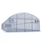 Hortitech 20'x50' Automated Four Season Quonset Greenhouse w/ Twinwall Ends + Evap. Cooling