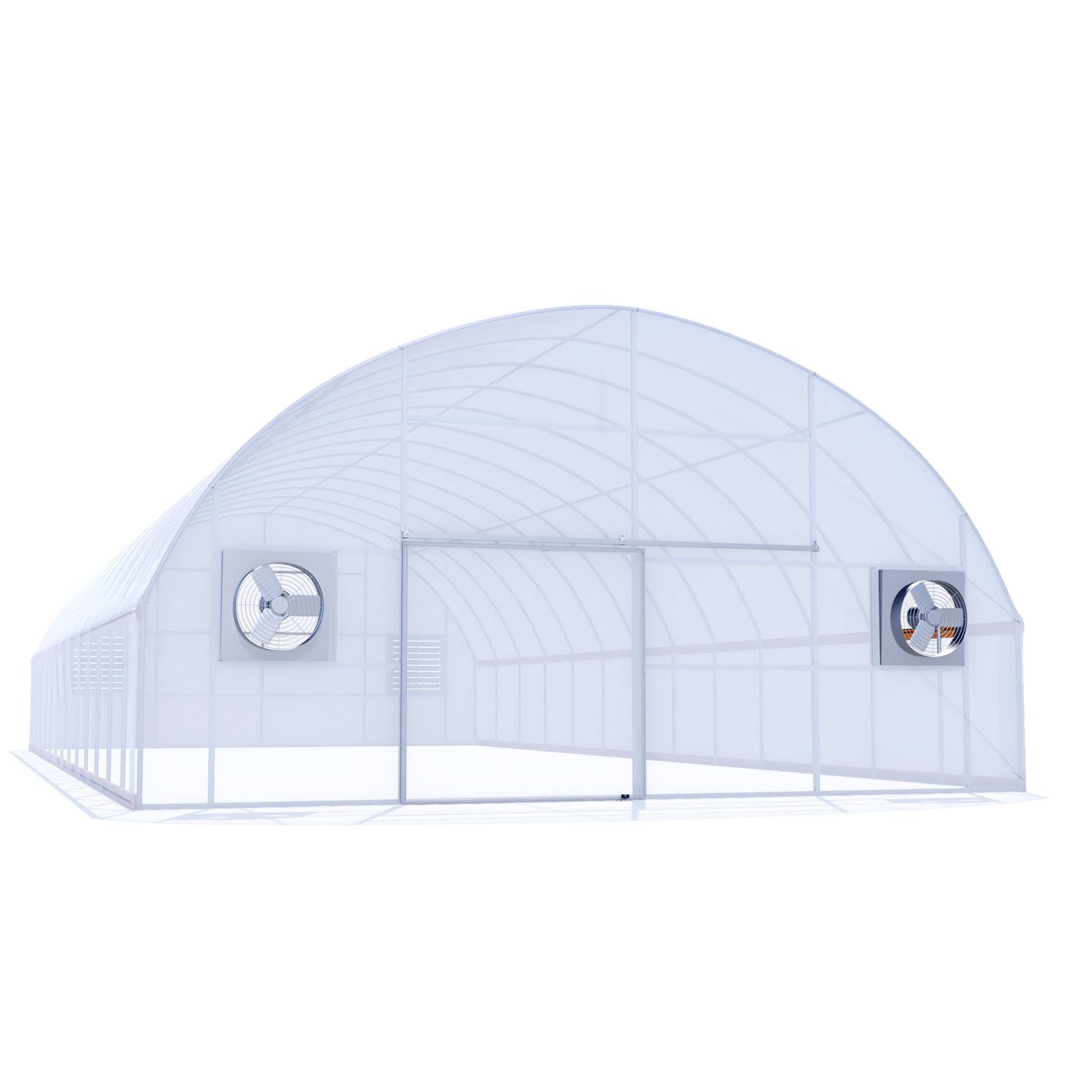 quonset tent Hortitech 30'x50' Auto Ventilated Quonset Greenhouse – Hortitech Direct