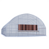 30'x80' Automated Four Season Quonset Greenhouse w/ Twinwall Ends + Evap. Cooling