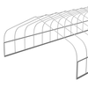20'x30' Greenhouse Frame Semi-Gable