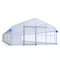 Hortitech 20'x100' NRCS Semi-Gable High Tunnel w/ Truss Reinforcement