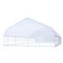 30'x100' NRCS Semi-Gable High Tunnel w/ End Walls + Woven Poly
