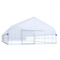 Hortitech 30'x50' NRCS Semi-Gable High Tunnel w/ End Walls + Woven Poly