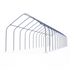 12' Semi-Gable Greenhouse Frame (4ft Truss Spacing)