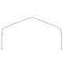30'x120' Greenhouse Frame Semi-Gable