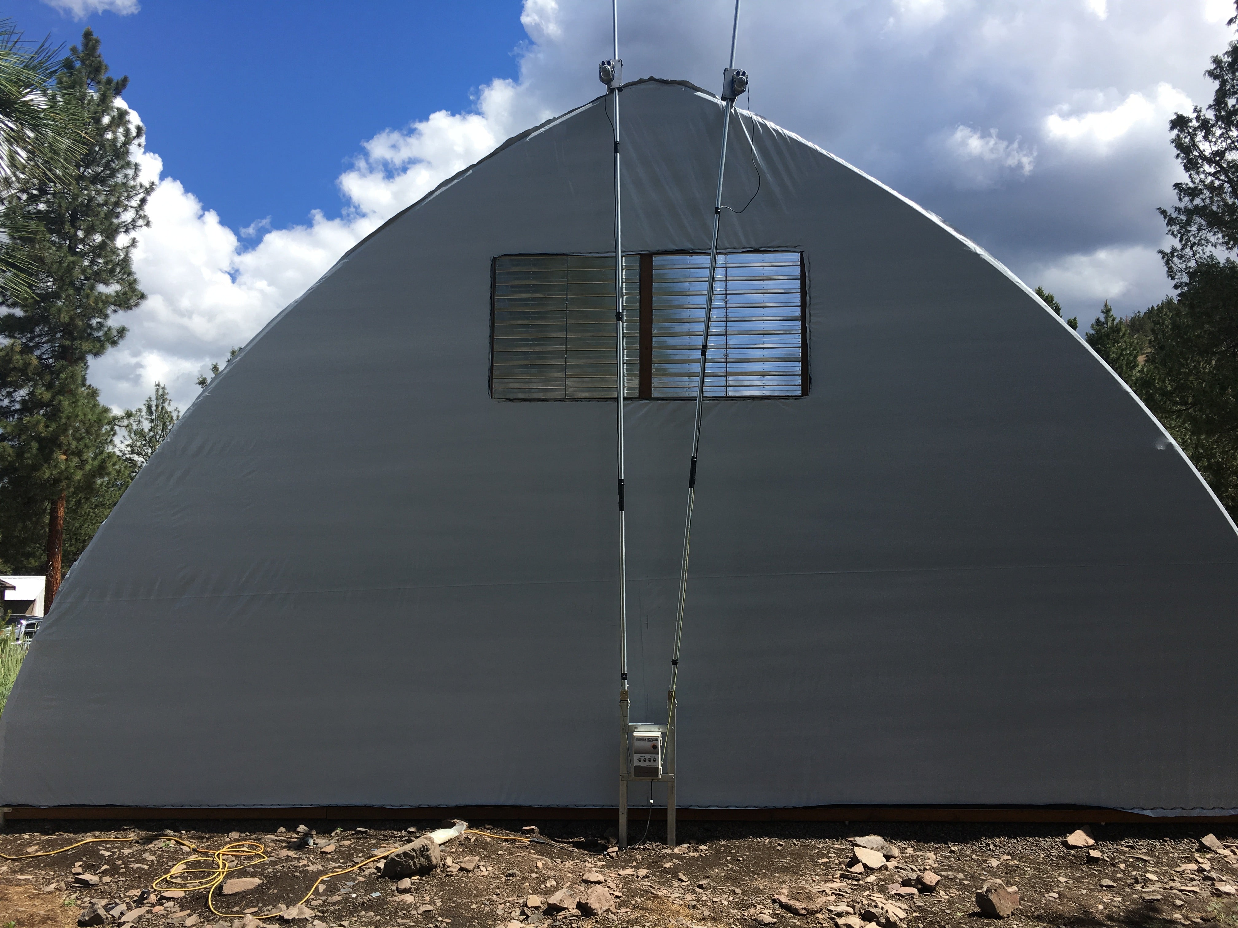 shutters on light dep greenhouse