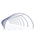 12' Quonset Greenhouse Frame (4ft Truss Spacing)