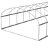 20'x96' Greenhouse Frame Quonset
